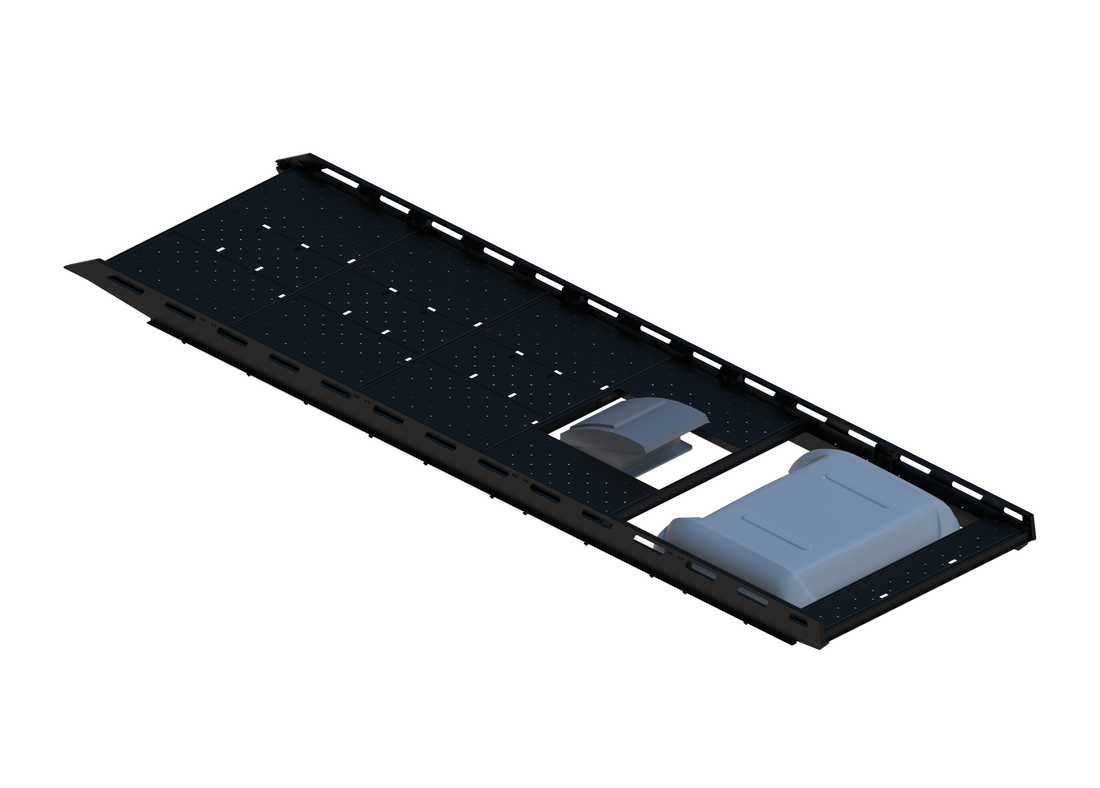 Cargo Platform Rack - Extended- Mid Centre Fan / Rear MB Air Con (RS5)