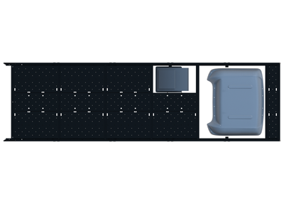 Cargo Platform Rack - Extended- Mid Offset Fan / Rear MB Air Con (RS5)