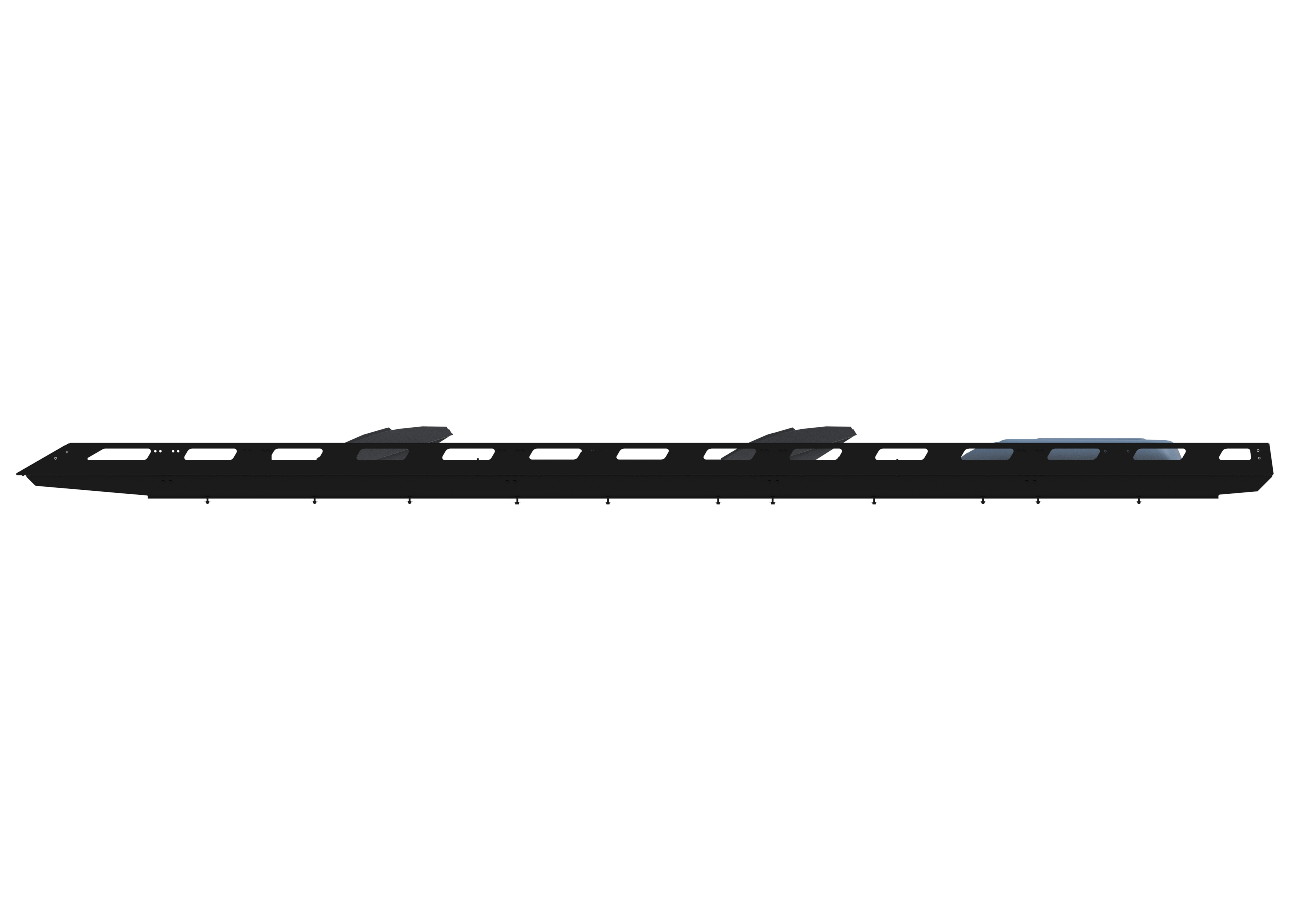 Cargo Platform Rack - Extended- Front Centre Fan / Mid Centre Fan / Rear MB Air Con (RS5)