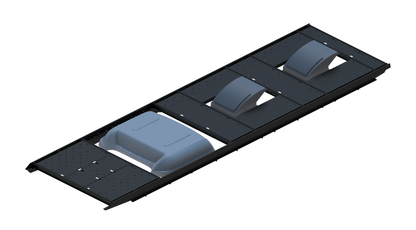 Cargo Platform Rack - Extended- Front MB Air Con / Mid Centre Fan / Rear Centre Fan (RS5)