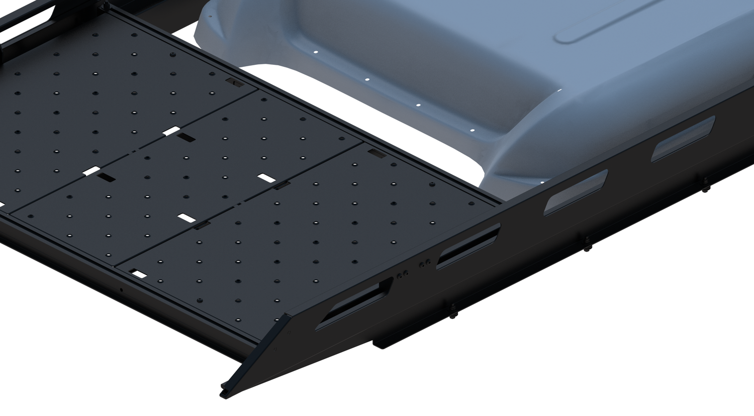 Cargo Platform Rack - Extended- Front MB Air Con / Mid Centre Fan / Rear Centre Fan (RS5)