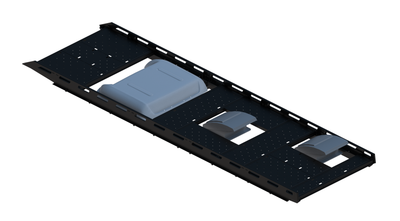 Cargo Platform Rack - Extended- Front MB Air Con / Mid Centre Fan / Rear Offset Fan (RS5)