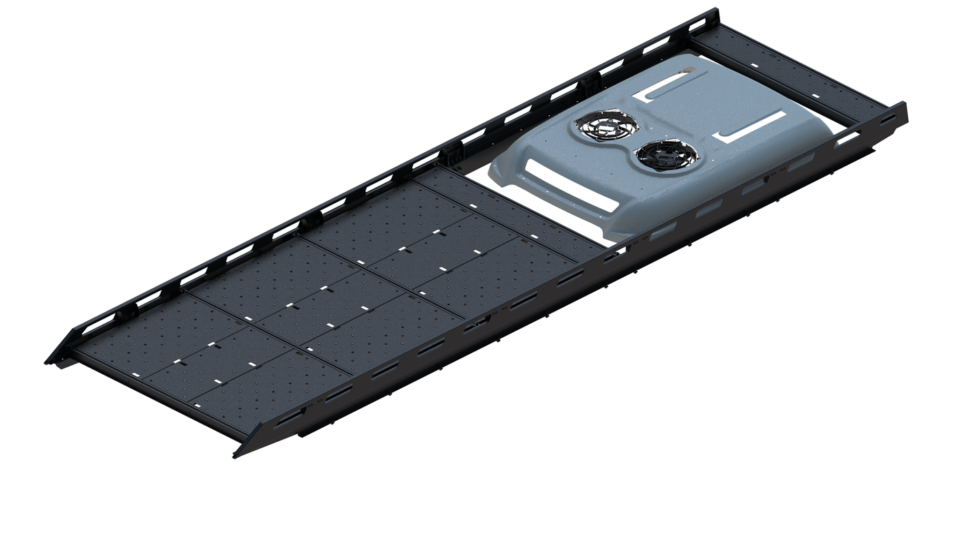 Cargo Platform Rack - Extended- Rear MB XL Air Con (RS5)