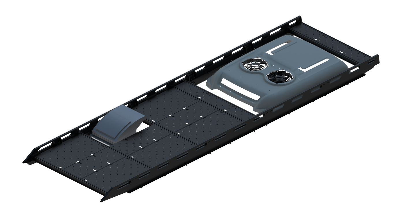 Cargo Platform Rack - Extended- Front Offset Fan / Rear MB XL Air Con (RS5)