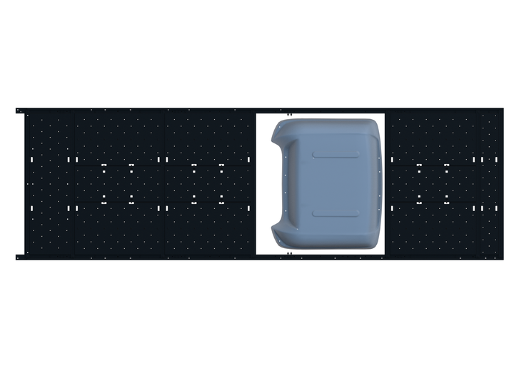 Slim Platform Rack - Mid MB Air Con (RS5)