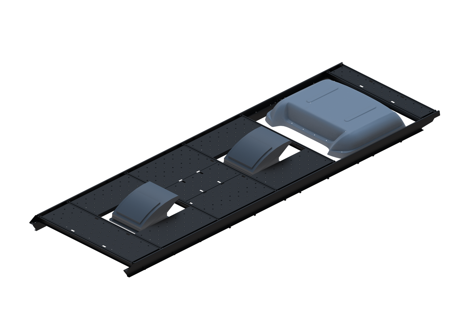 Slim Platform Rack - Front Centre Fan / Mid Centre Fan / Rear MB Air Con (RS5)