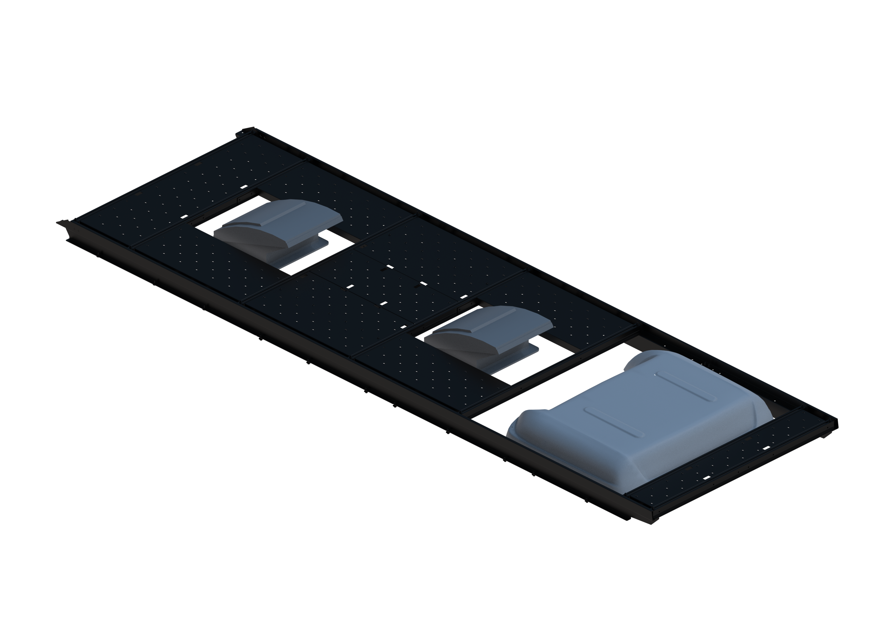 Slim Platform Rack - Front Centre Fan / Mid Centre Fan / Rear MB Air Con (RS5)