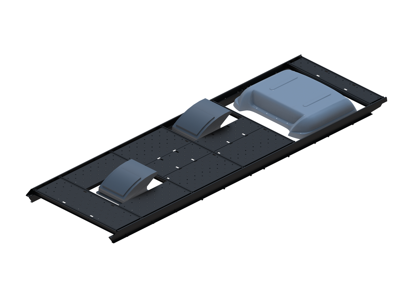 Slim Platform Rack - Front Centre Fan / Mid Centre Fan / Rear MB Air Con (RS5)