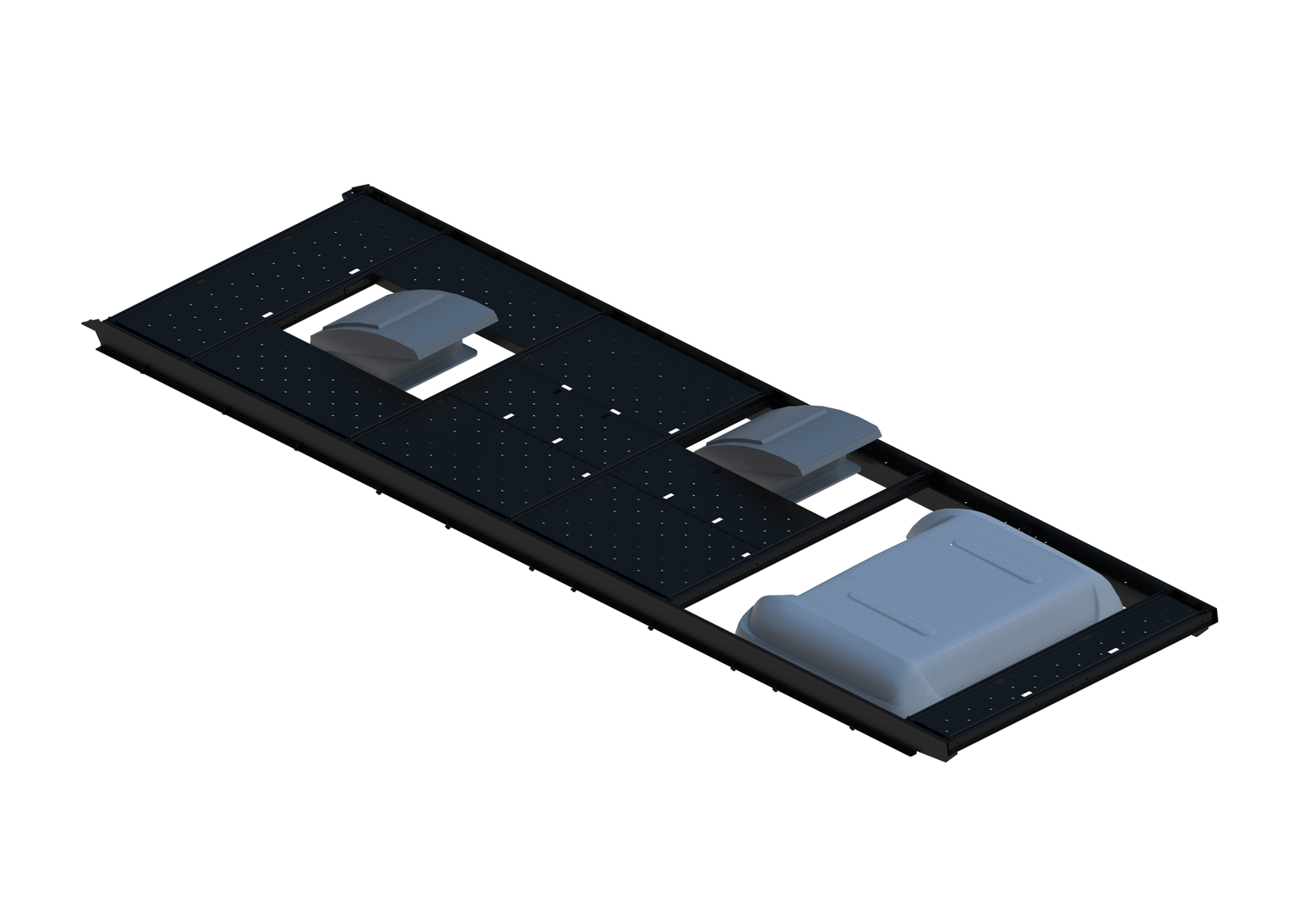 Slim Platform Rack - Front Centre Fan / Mid Centre Fan / Rear MB Air Con (RS5)
