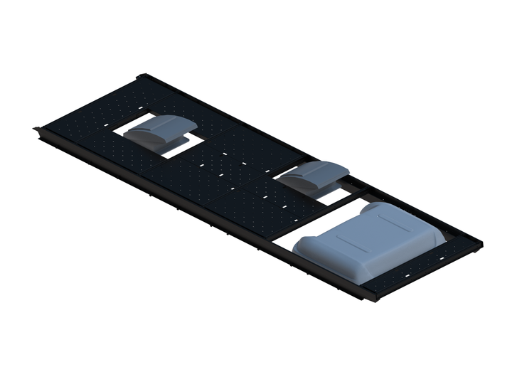 Slim Platform Rack - Front Centre Fan / Mid Centre Fan / Rear MB Air Con (RS5)