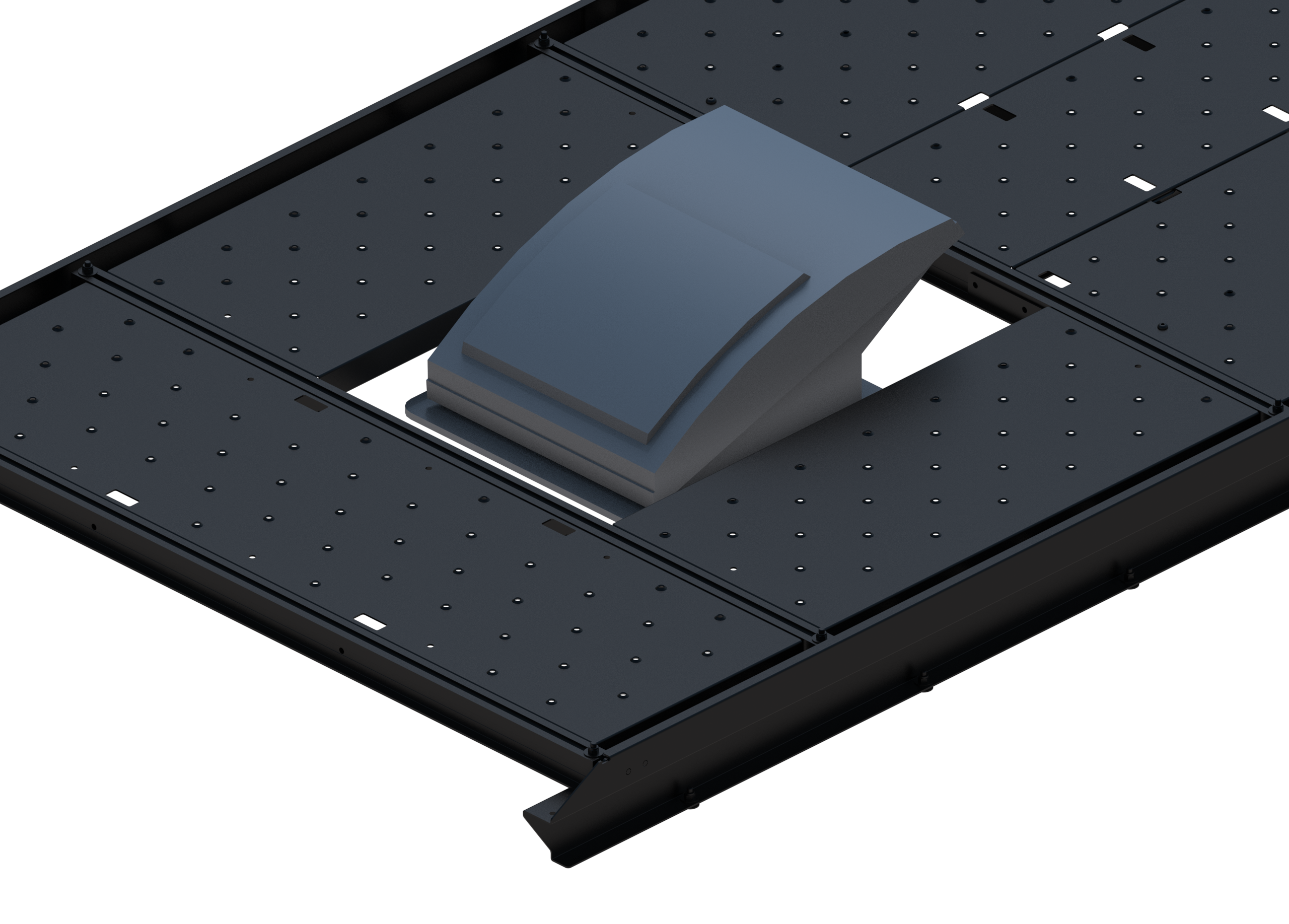 Slim Platform Rack - Front Centre Fan / Rear MB XL Air Con (RS5)