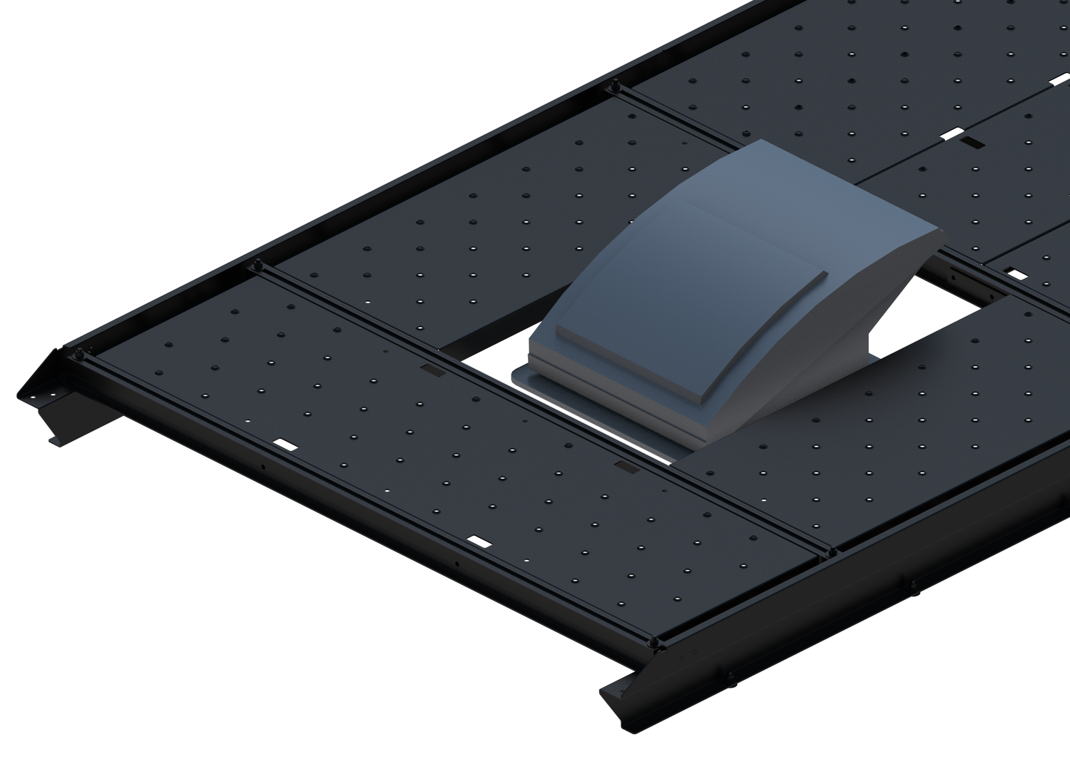 Slim Platform Rack - Front Centre Fan / Mid Centre Fan / Rear MB Air Con (RS5)