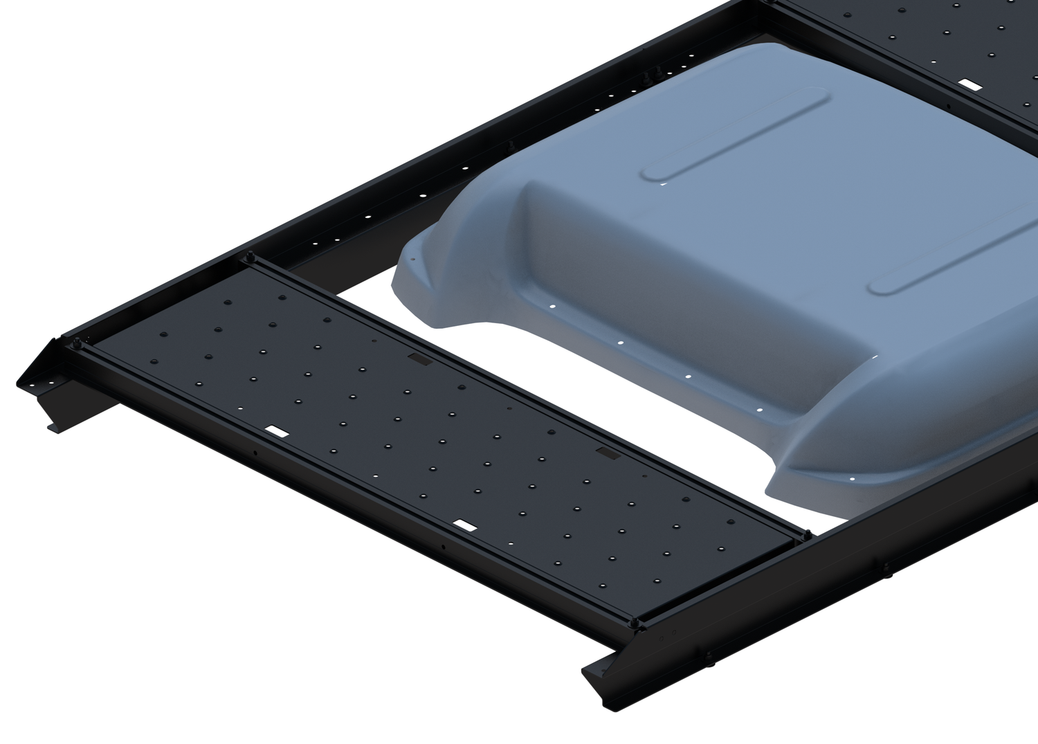 Slim Platform Rack - Front MB Air Con / Mid Offset Fan / Rear Offset Fan (RS5)