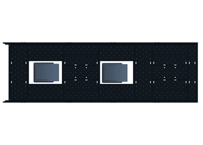 Cargo Platform Rack- Front Centre Fan / Mid Centre Fan (RS5)