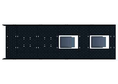 Cargo Platform Rack- Mid Centre Fan / Rear Centre Fan (RS5)