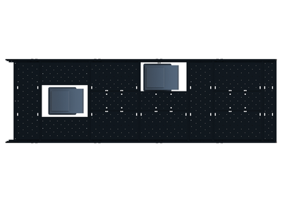 Cargo Platform Rack- Front Centre Fan / Mid Offset Fan (RS5)