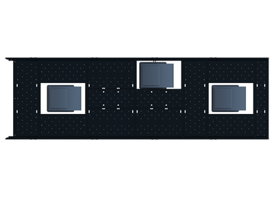 Cargo Platform Rack- Front Centre Fan / Mid Offset Fan / Rear Centre Fan (RS5)