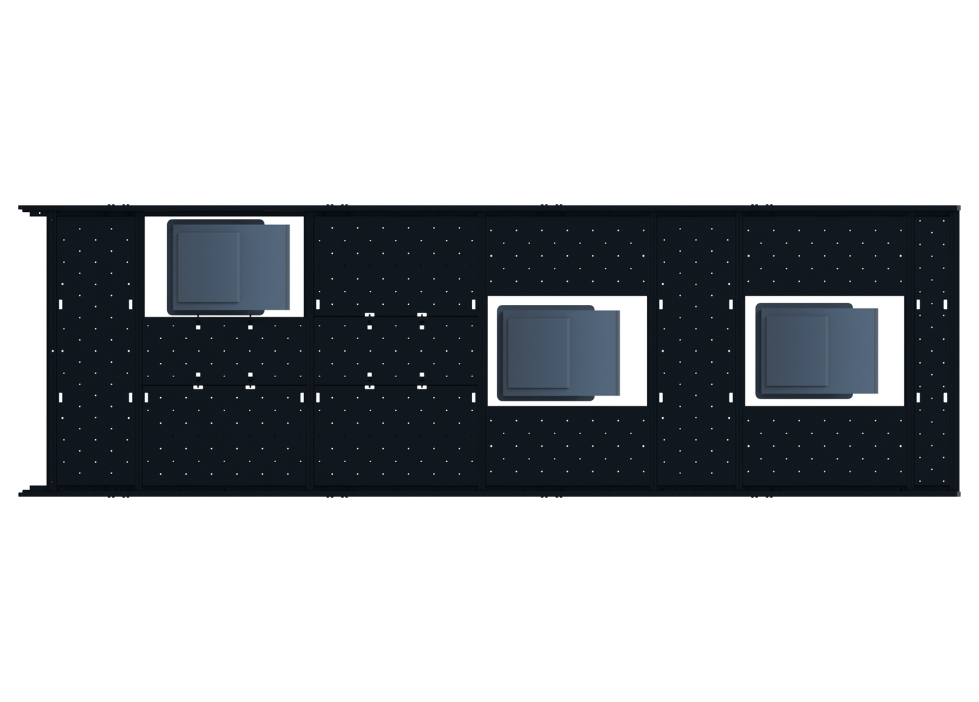 Cargo Platform Rack- Front Offset Fan / Mid Centre Fan / Rear Centre Fan (RS5)