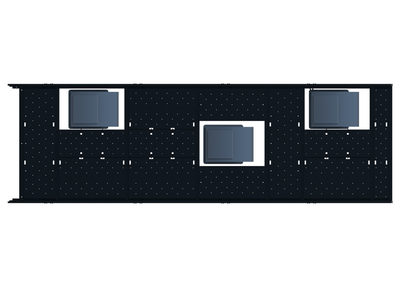 Cargo Platform Rack- Front Offset Fan / Mid Centre Fan / Rear Offset Fan (RS5)