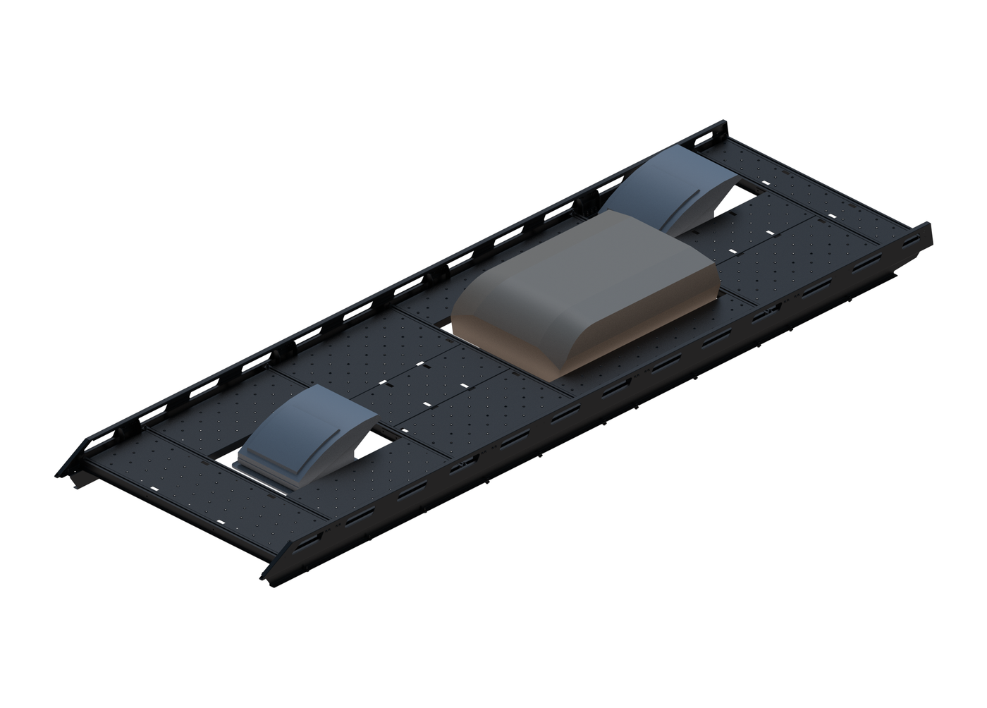 CargoPlatform Rack - Front Centre Fan / Mid Offset Fan / Rear MB Air Con (RS5)
