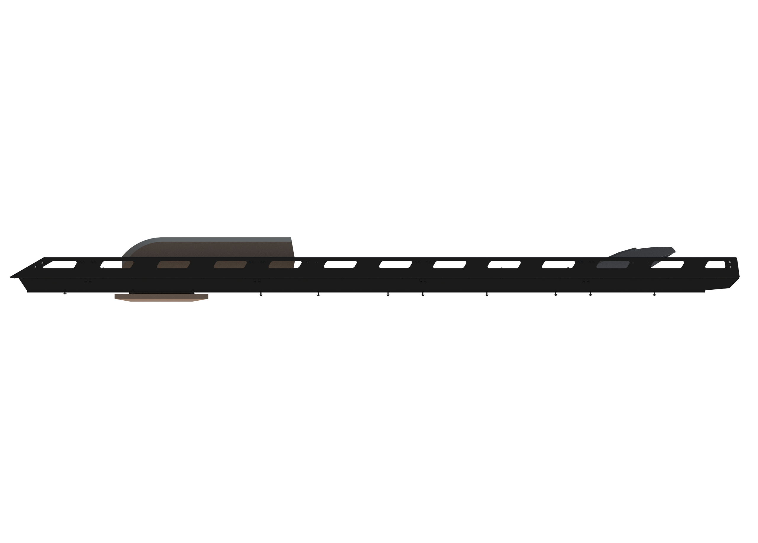 Cargo Platform Rack- Front Air Con / Rear Offset Fan (RS5)