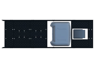 Cargo Platform Rack- Mid MB Air Con / Rear Centre Fan (RS5)