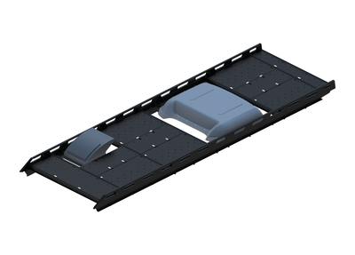 Cargo Platform Rack- Front Offset Fan / Mid MB Air Con (RS5)