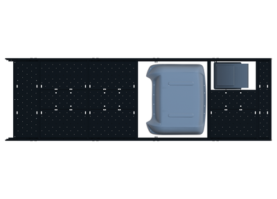 Cargo Platform Rack- Mid MB Air Con / Rear Offset Fan (RS5)