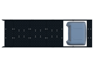 Cargo Platform Rack- Rear MB Air Con (RS5)