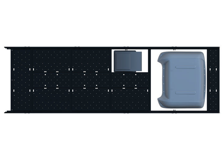 Cargo Platform Rack- Mid Offset Fan / Rear MB Air Con (RS5)