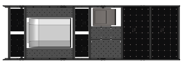Cargo Platform Rack- Front Air Con / Mid Offset Fan (RS5)